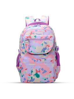 Tinytot - Purple Printed School Backpack (3-12 Years)
