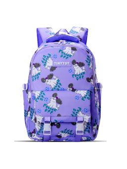 Tinytot - Purple Printed School Backpack (3-12 Years)
