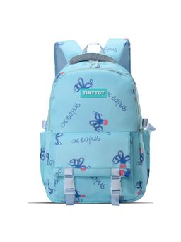 Tinytot - Blue Printed School Backpack (3-12 Years)