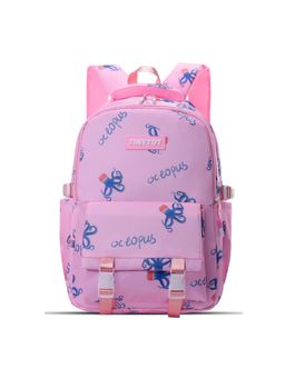 Tinytot - Pink Printed School Backpack (3-12 Years)
