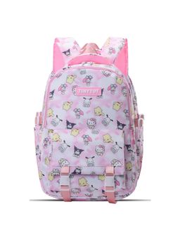 Tinytot - Pink Printed School Backpack (3-12 Years)