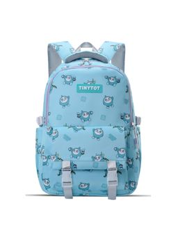 Tinytot - Blue Printed School Backpack (3-12 Years)