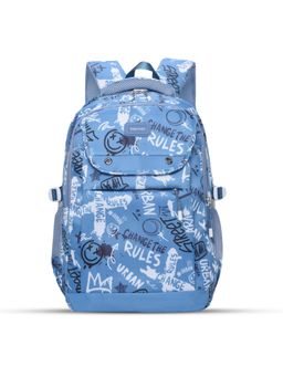 Tinytot - Blue Typography School Backpack (3-12 Years)