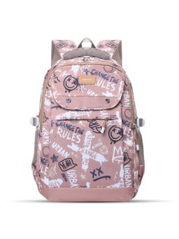 Tinytot - Pink Typography School Backpack (3-12 Years)