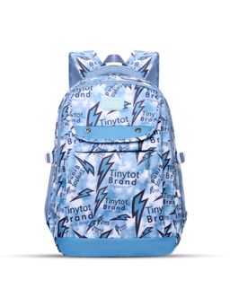 Tinytot - Blue Typography School Backpack (3-12 Years)