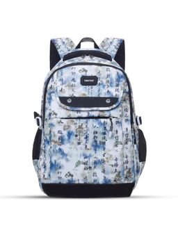 Tinytot - Black Printed School Backpack (3-12 Years)
