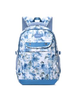 Tinytot - Blue Printed School Backpack (3-12 Years)