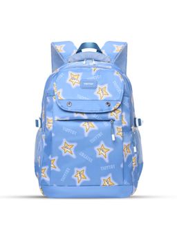 Tinytot - Blue Printed School Backpack (3-12 Years)