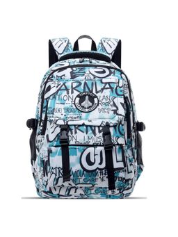 Tinytot - Blue Typography School Backpack (3-12 Years)