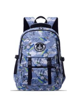 Tinytot - Blue Printed School Backpack (3-12 Years)