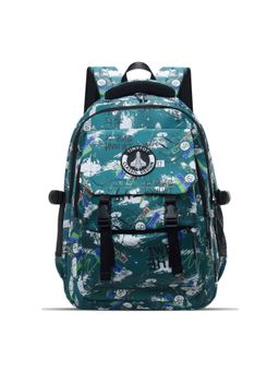 Tinytot - Green Printed School Backpack (3-12 Years)