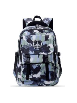 Tinytot - Green Printed School Backpack (3-12 Years)