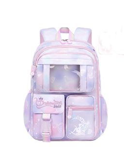 Tinytot - Purple Stylish & Trendy School Backpack (3-12 Years)
