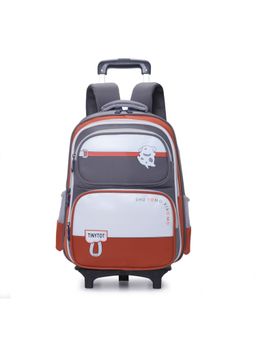 Tinytot - Maroon Stylish & Trendy Trolley Backpack (3-12 Years)
