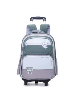 Tinytot - Grey Stylish & Trendy Trolley Backpack (3-12 Years)