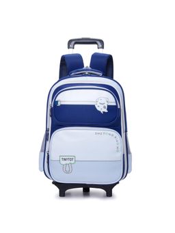 Tinytot - Navy Blue Stylish & Trendy Trolley Backpack (3-12 Years)