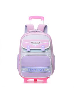 Tinytot - Pink Stylish & Trendy Trolley Backpack (3-12 Years)