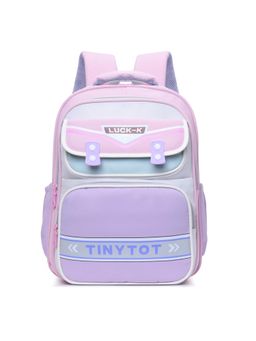 Tinytot - Pink Colorblock School Backpack (3-12 Years)