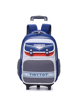 Tinytot - Navy Blue Stylish & Trendy Trolley Backpack (3-12 Years)