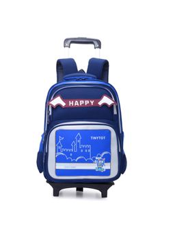Tinytot - Navy Blue Stylish & Trendy Trolley Backpack (3-12 Years)