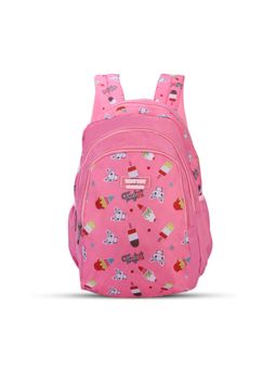 Tinytot - Pink Printed School Backpack (3-12 Years)