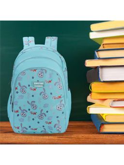Tinytot - Blue Printed School Backpack (3-12 Years)