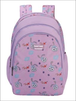 Tinytot - Purple Printed School Backpack (3-12 Years)