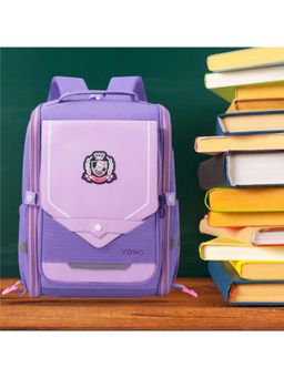 Tinytot - Purple Stylish & Trendy Trolley Backpack (3-12 Years)