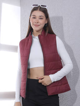 CRIMSOUNE CLUB - Red Solid Nylon Reversible Jacket