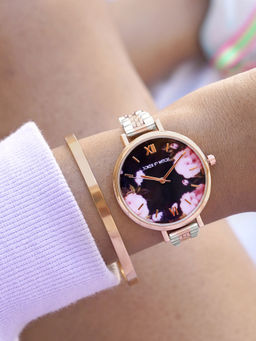 Joker and Witch - Joker & Witch Multiflora Watch Bracelet Stack For Women (Pack of 2) (JWBS384)