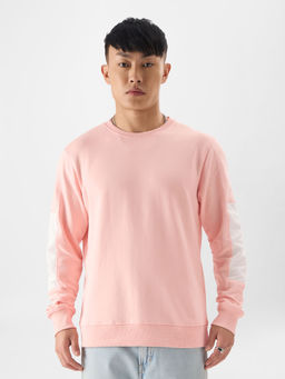 The Souled Store - Originals : Baby Pink Sweatshirts