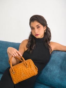 Hidesign - EDA 06 Tan Women Sling and Cross Bags