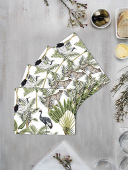 Space of Joy - Vintage Botany Premium Printed Rectangular MDF Wooden Placemats