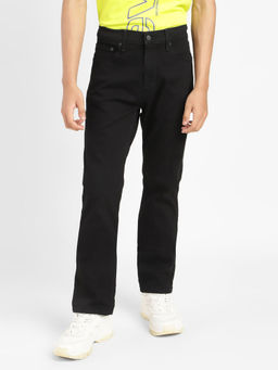 Levi's - Men's 513 Black Straight Fit Jeans