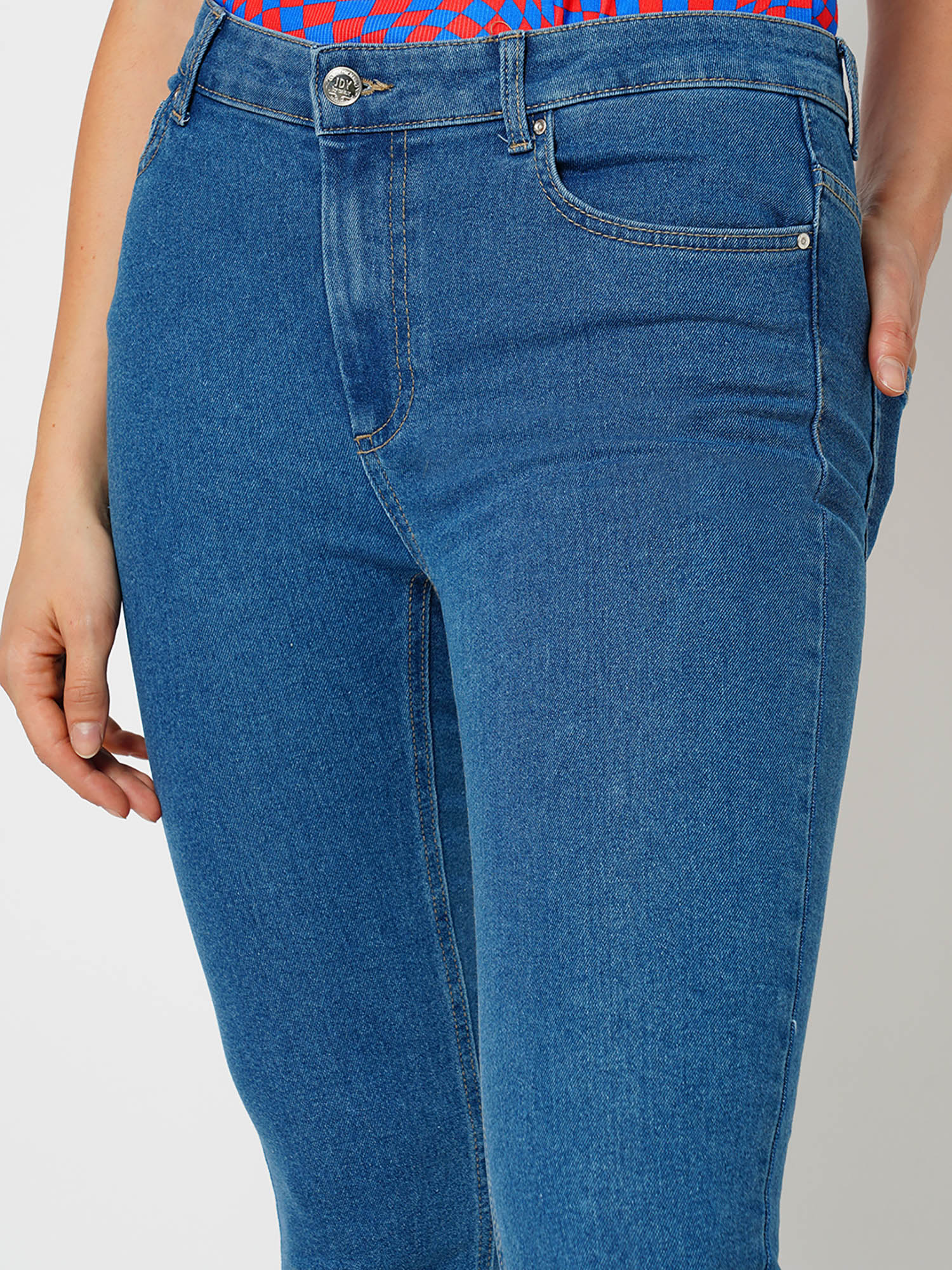 Buy ONLY x JDY KELLY SK RAW J Light Blue Denim Online