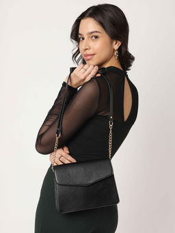 Fastrack - Black Partner Sling Bag for Women