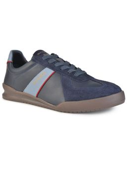 BUCKAROO - Genuine Leather Sneakers for Men Archi 2.O -Blue
