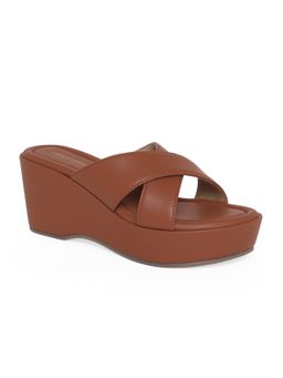 CAMLEE COMFORT - Women Freya Tan Wedges