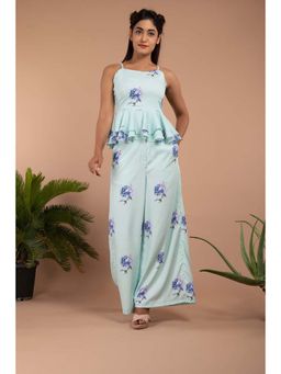 Pasha India - Aviary Blue Co-Ord (Set of 2)