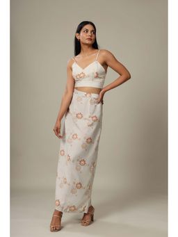 Pasha India - Monsoon Green Skirt And Top (Set of 2)