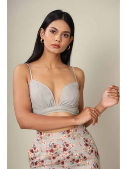 Pasha India - Laurel Green Crop Top