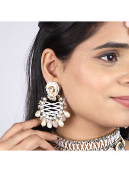 BeAbhika - Pink Wink Drop Earrings