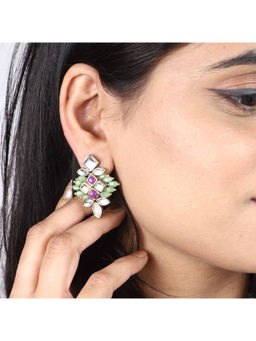 BeAbhika - Pearl Twirl Multi Drop Earrings