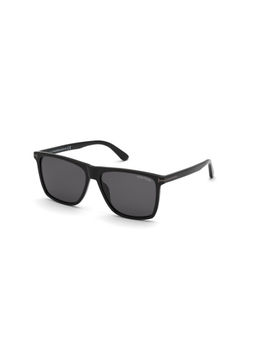 Tom Ford Eyewear - Men Square Grey Lens Sunglasses - FT0832-N 59 01A