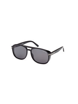 Tom Ford Eyewear - Men Square Grey Lens Sunglasses - FT1022 58 01A