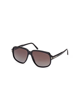 Tom Ford Eyewear - Men Square Grey Lens Sunglasses - FT1024 59 01B
