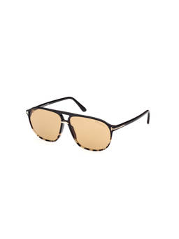 Tom Ford Eyewear - Men Pilot Brown Lens Sunglasses - FT1026 61 05E