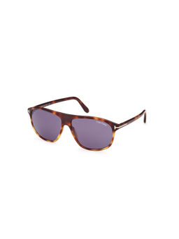 Tom Ford Eyewear - Men Pilot Blue Lens Sunglasses - FT1027 60 56V