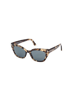 Tom Ford Eyewear - Women Cat Eye Blue Lens Sunglasses - FT1031 52 55V