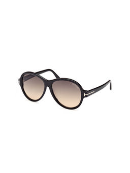 Tom Ford Eyewear - Women Oval Brown Lens Sunglasses - FT1033 59 01B